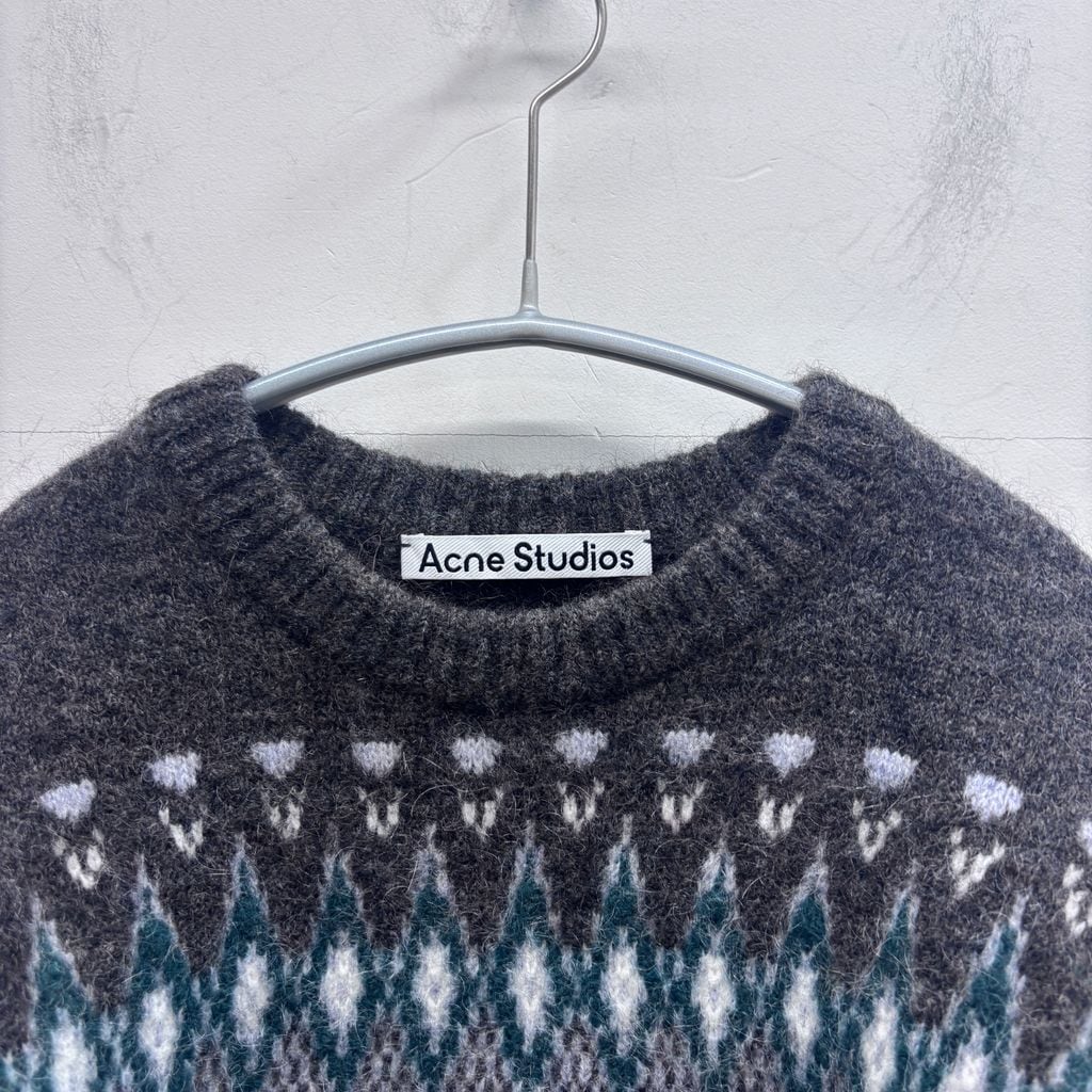 Acne Studios アクネストゥディオズ 25AW Fairisle Pattern Wool