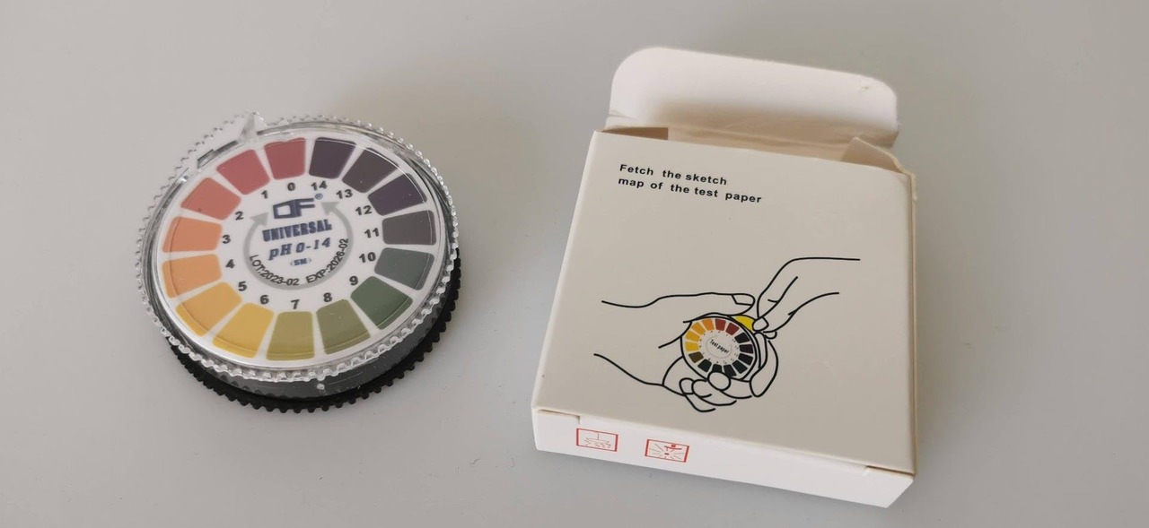 pH試験紙(ロールタイプ) pH1-14