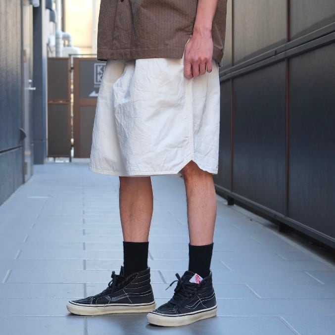 TUKI(ツキ) / jog shorts G/D -white-(0203)