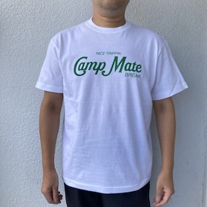 Camp Mate TEE　ホワイト / ブラック / ブラウン / カーキ / パープル