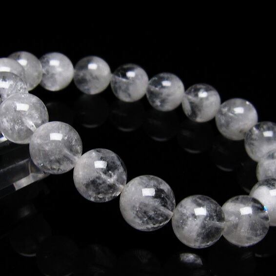 ファーデンクォーツ 水晶 ブレスレット 12mm 一点物 おまかせ便 111-22607