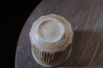 伊黒陶石鎬湯呑/志郎　　　　　　Igro-porcelain clay fluted carving cup/Shiro