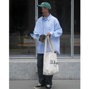 Mixed stripe relax fit shirt 1142