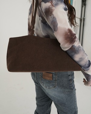 bi-color lonio corduroy shoulder Bag 3pocket／3color