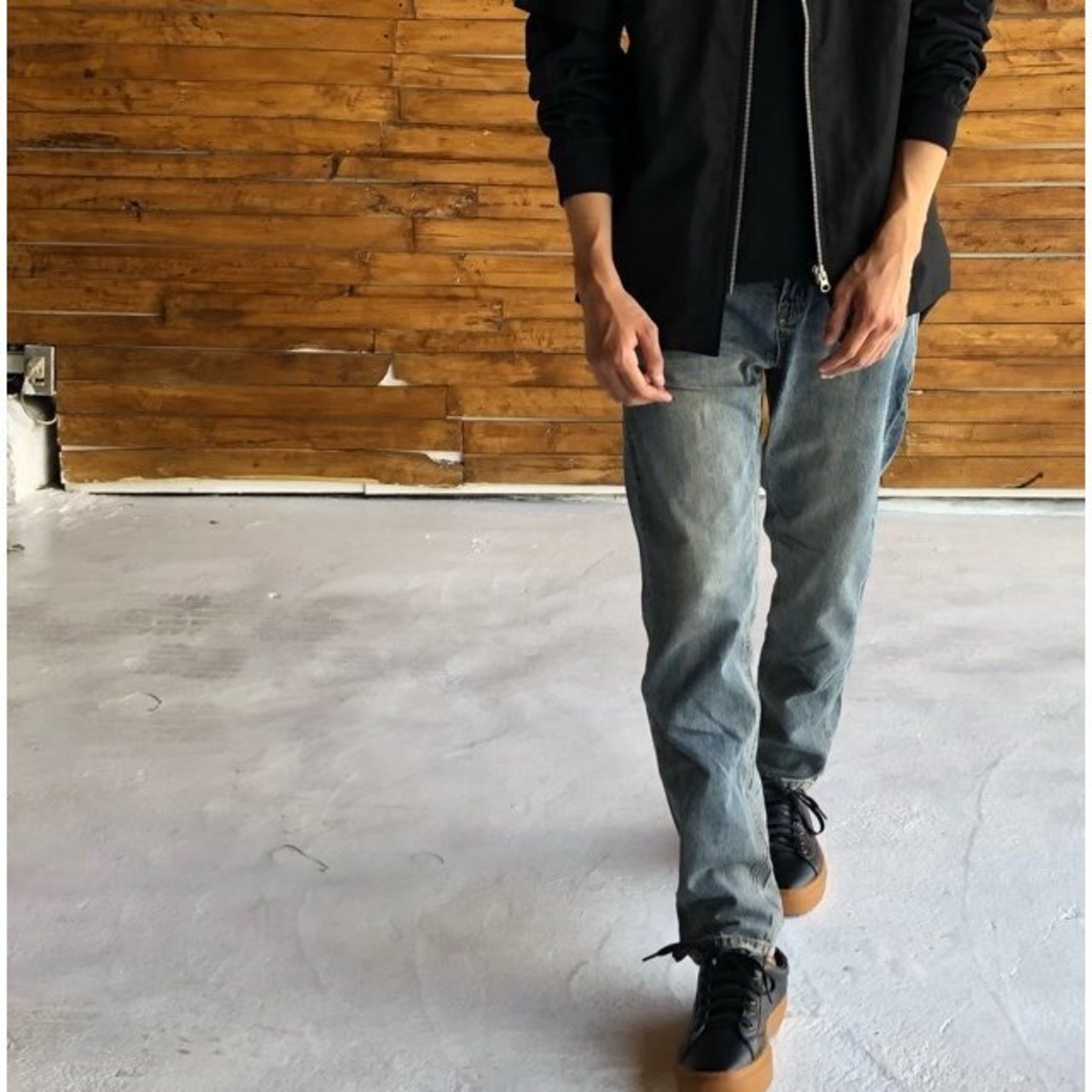 Topanga Men's　ダブルポケットヴィンテージデニム 　ダークブルー