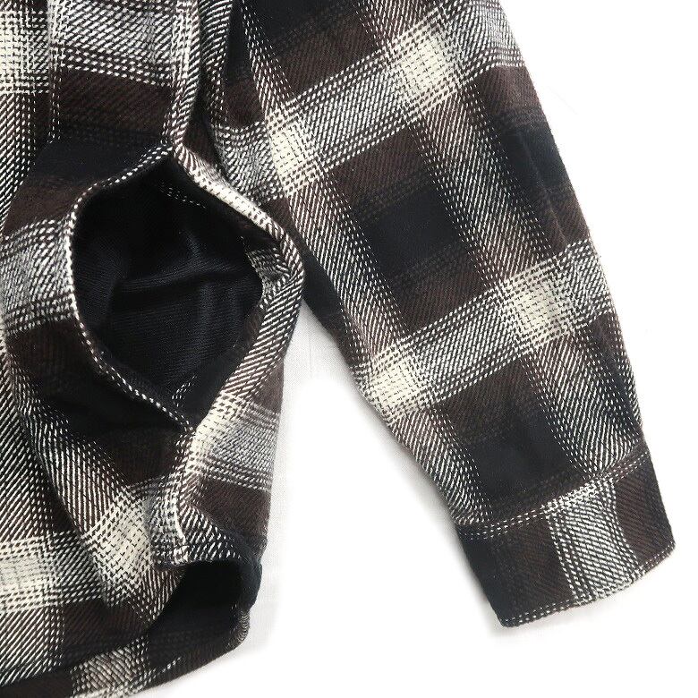 古着 ORVIS オービス 脇ポケット付き チェック ネルシャツ 表記：XXL