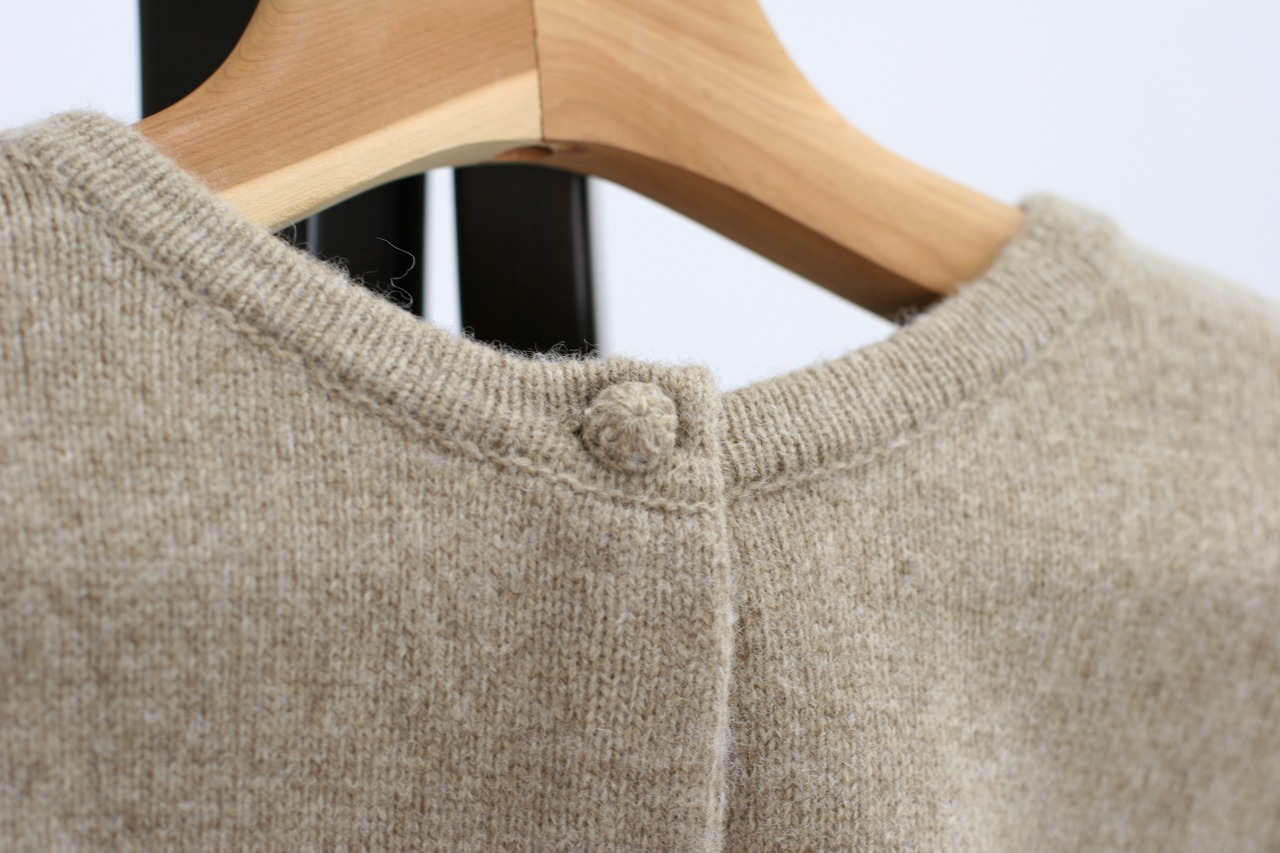 【Gauze#】Sonia LEAVER LACE KNIT VEST（G1235）