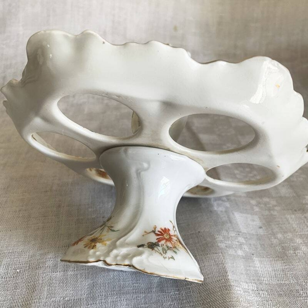 エッグスタンド　フルーツスタンド　コンポティエ　ロカイユ装飾　　オブジェにも 12TWco9