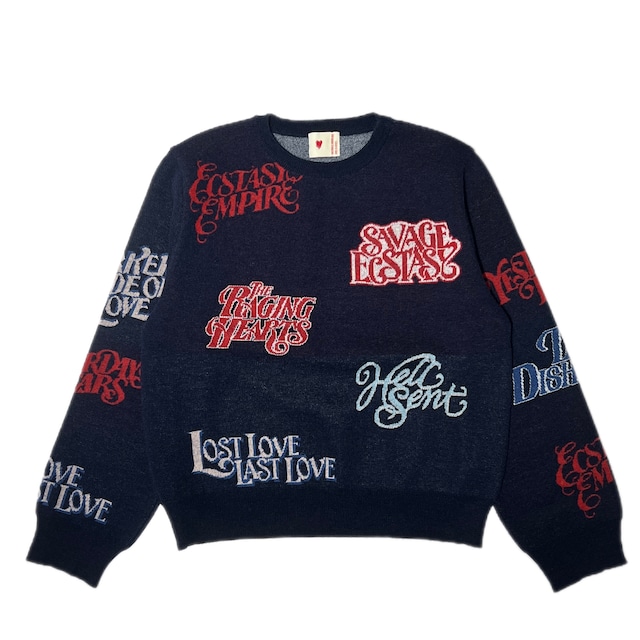 EMOTIONALLY UNAVAILABLE / MOHAIR CREWNECK SWEATER