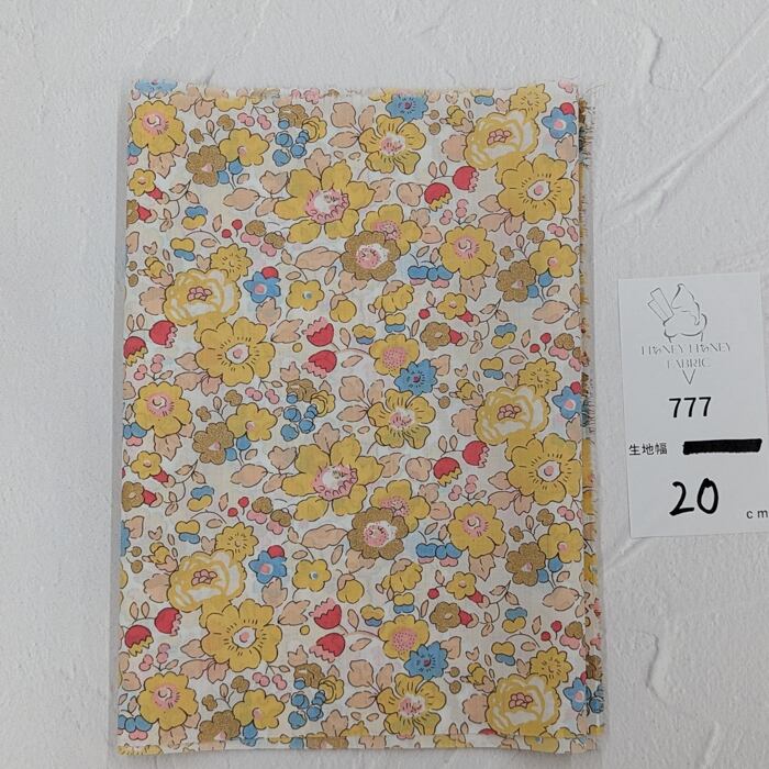 《777》◆輸入 リバティ LIBERTY タナローン カットクロス ハギレ