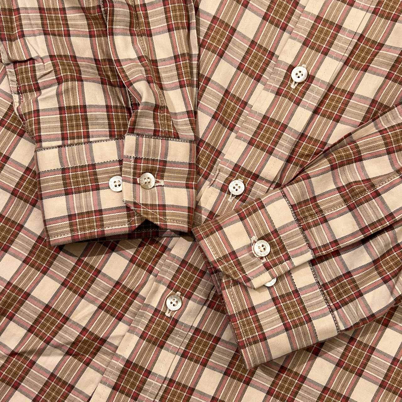 DAKS ダックス チェック 長袖シャツ M/マルチ メンズ CHOYA | ブランド