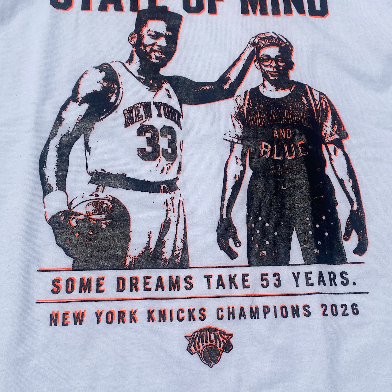 THE CITY NEVER STOPPED BELIEVING T-SHIRTS / WHITE