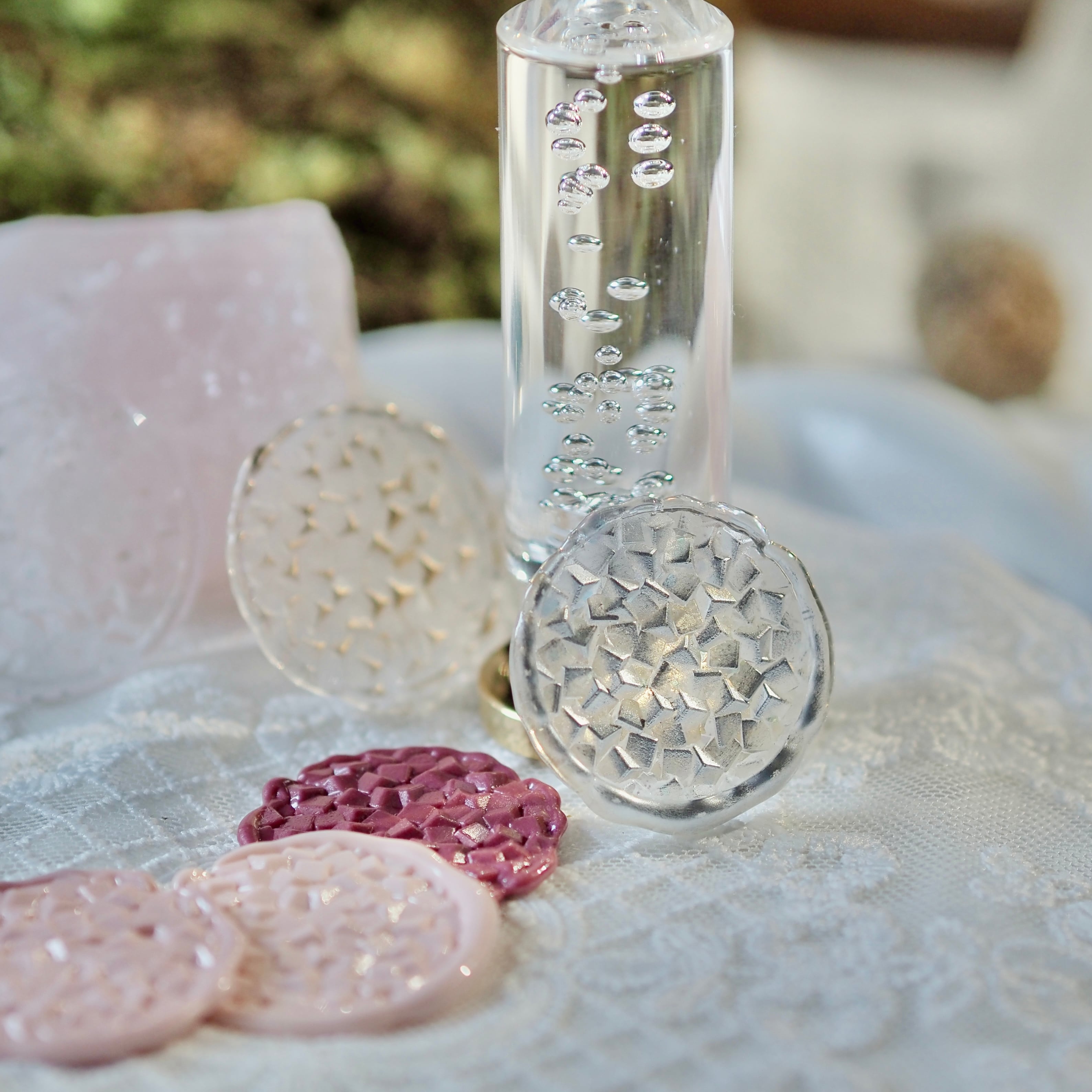 アイスキューブ25mm・シーリングスタンプ | MountainSea｜希少