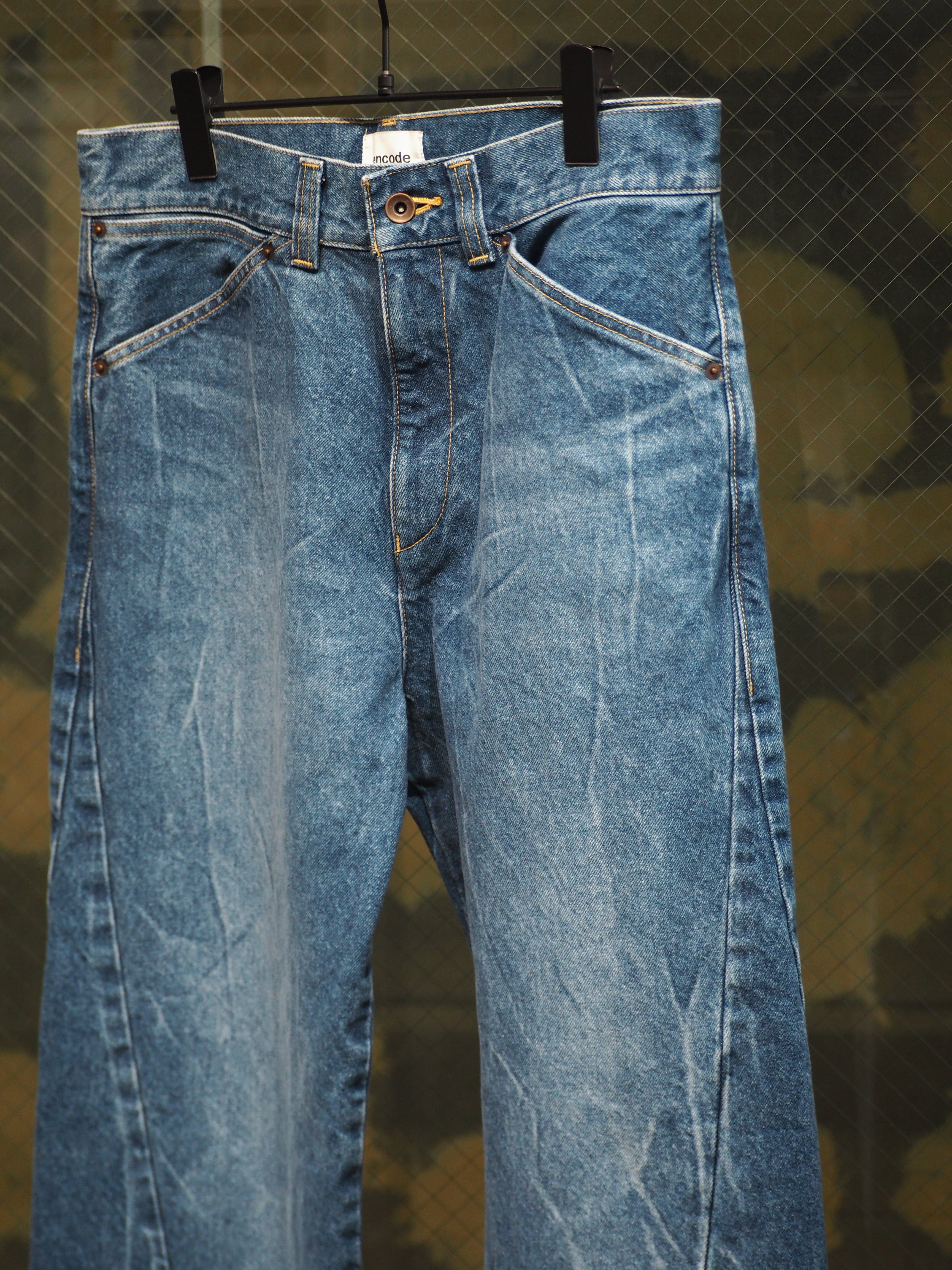 encode Prototype 3D jeans / Indigo | novastore(ノヴァストア