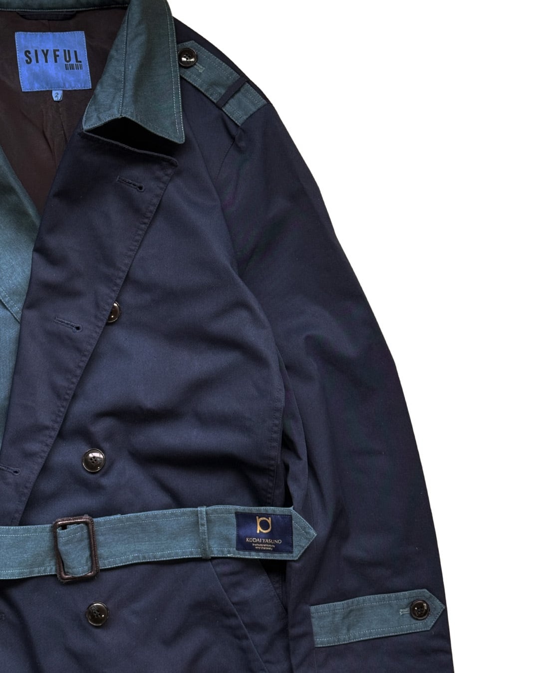 数量限定販売 】藍染めトレンチコートネイビー | 唯一無二の服づくり