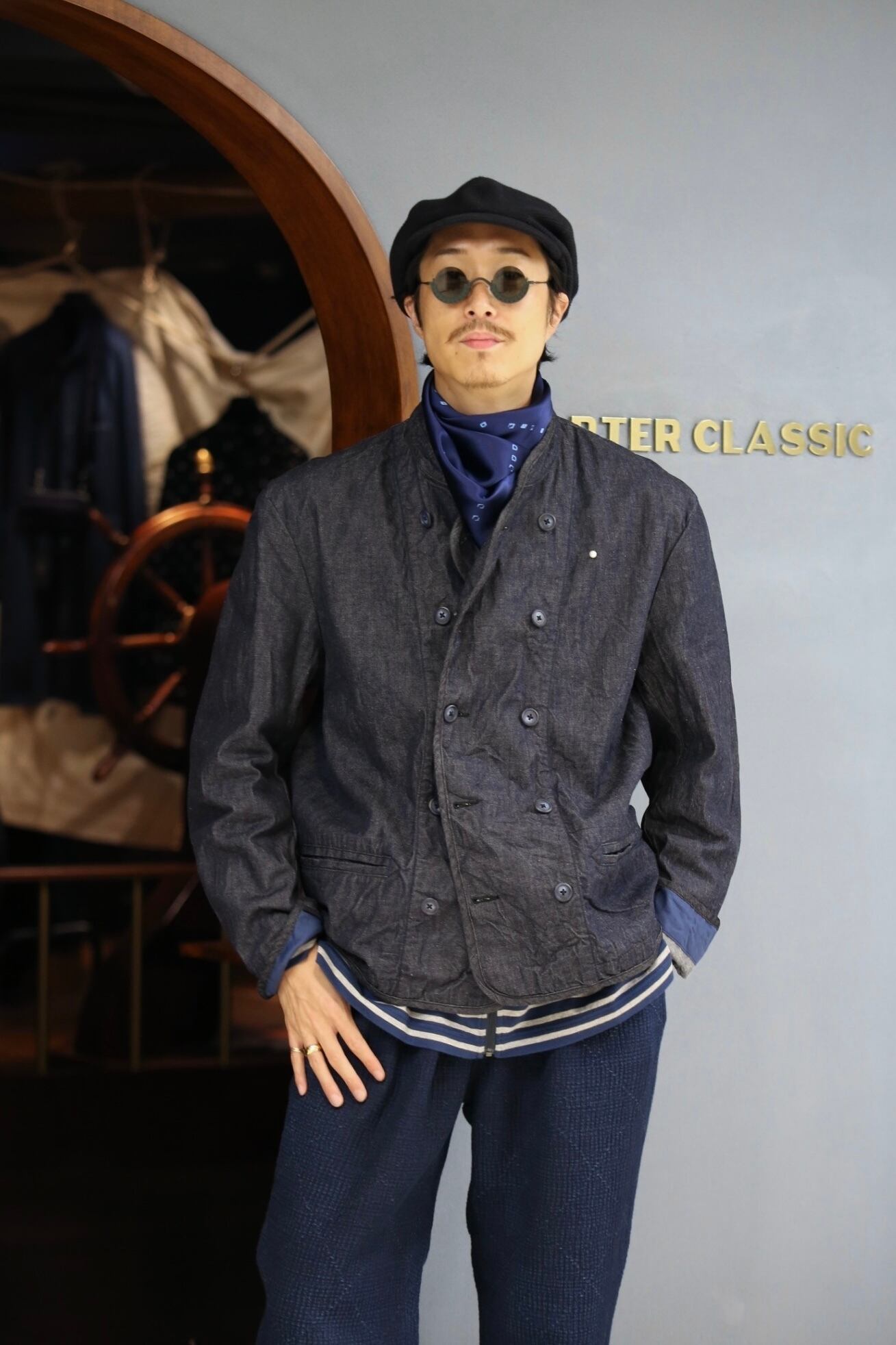 CLASSIC DENIM SHORT RIDERS JACKET | 【OFFICIAL】PORTER CLASSIC 