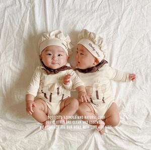 9/25まで限定!コックさんロンパースセット