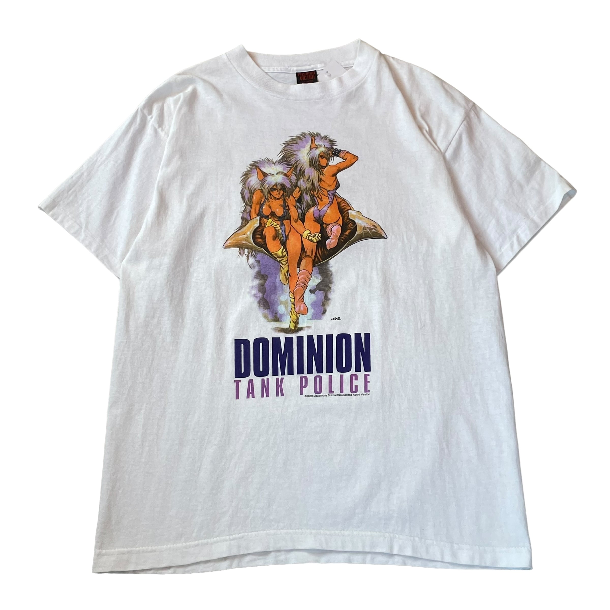 90s FASHION VICTIM "DOMINION TANK POLICE" T-shirt
