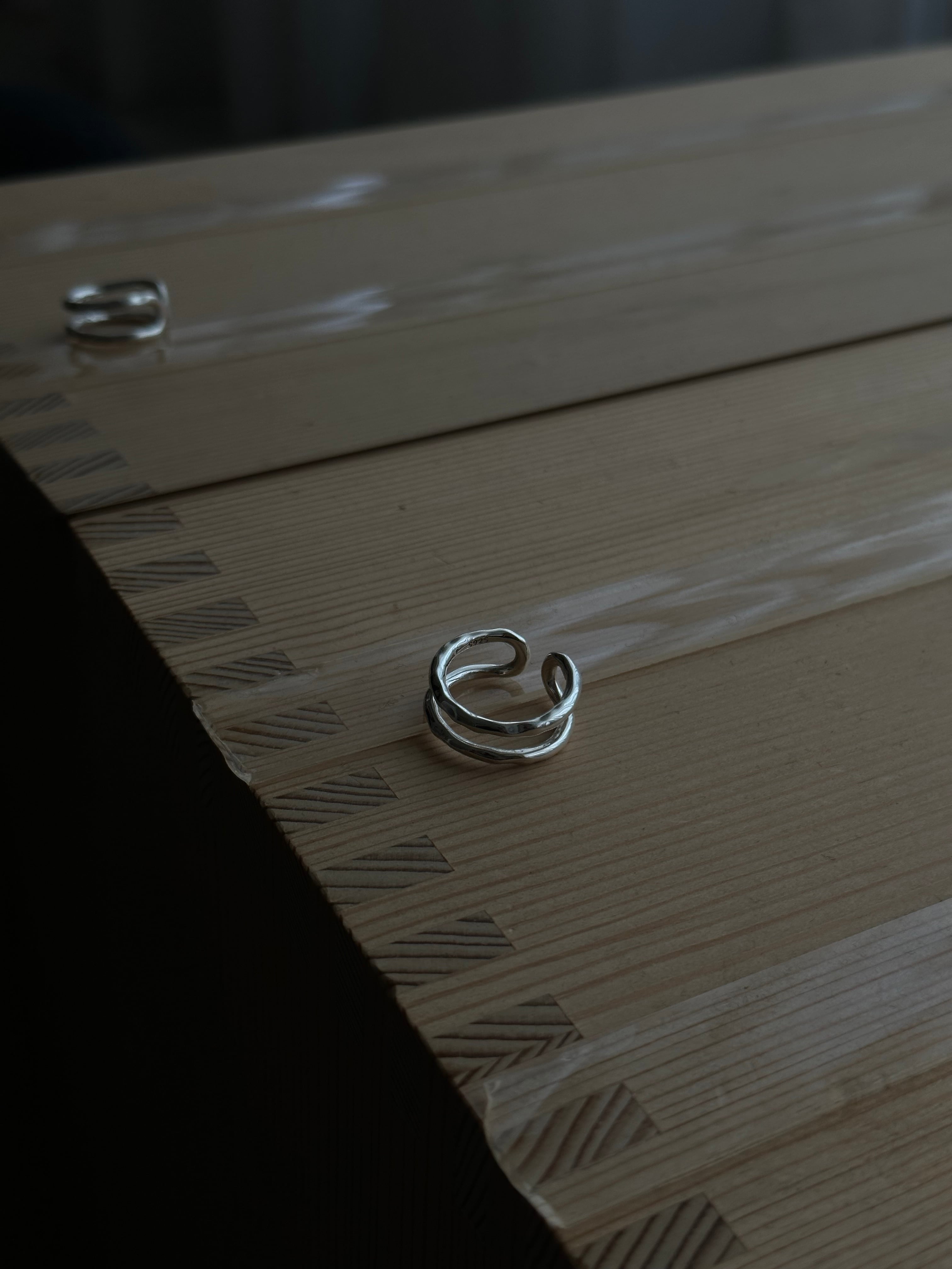 s925 Double Line Ring | Lncs