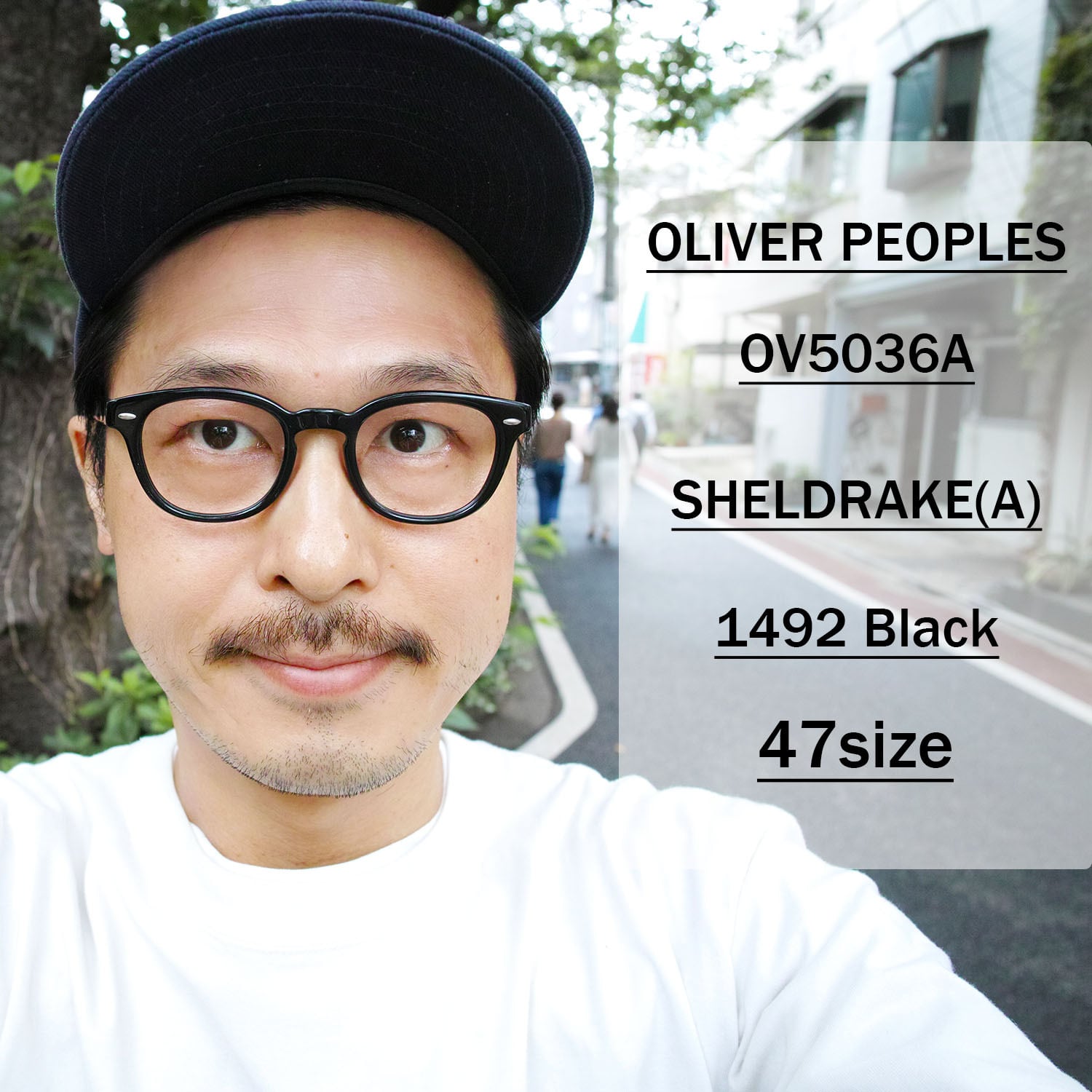OLIVER PEOPLES / SHELDRAKE シェルドレイク - OV5036A - / 1492 Black ...