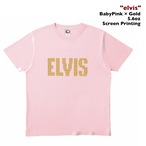 "elvis" #12 -BabyPink × Gold-