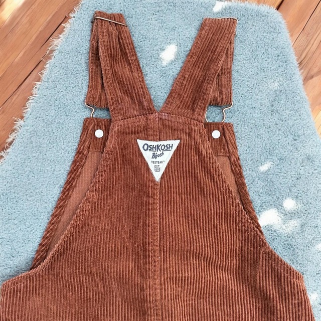 【KIDS】OshKosh corduroy jumper skirt size:6 6歳前後