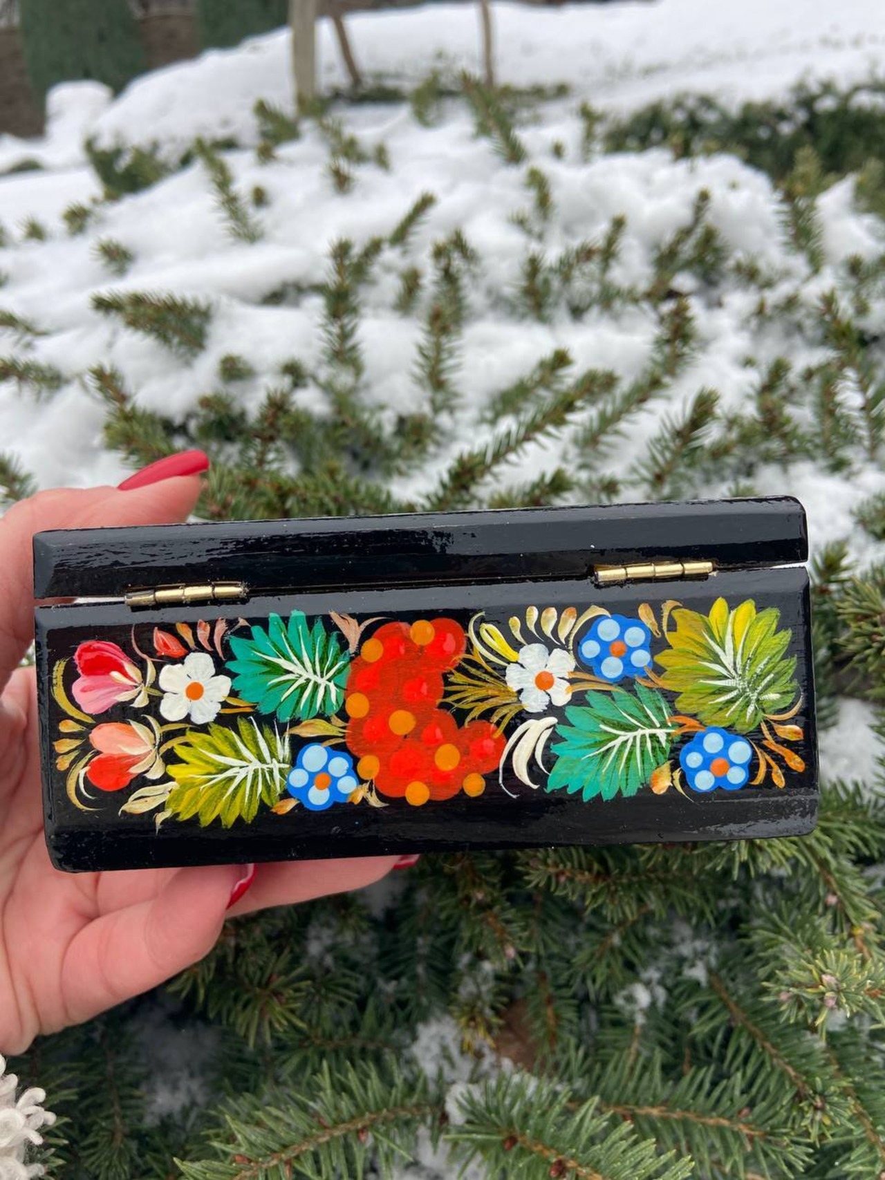 ペトリキウカのジュエリーボックス（巨匠ホロベッツ作） - 3