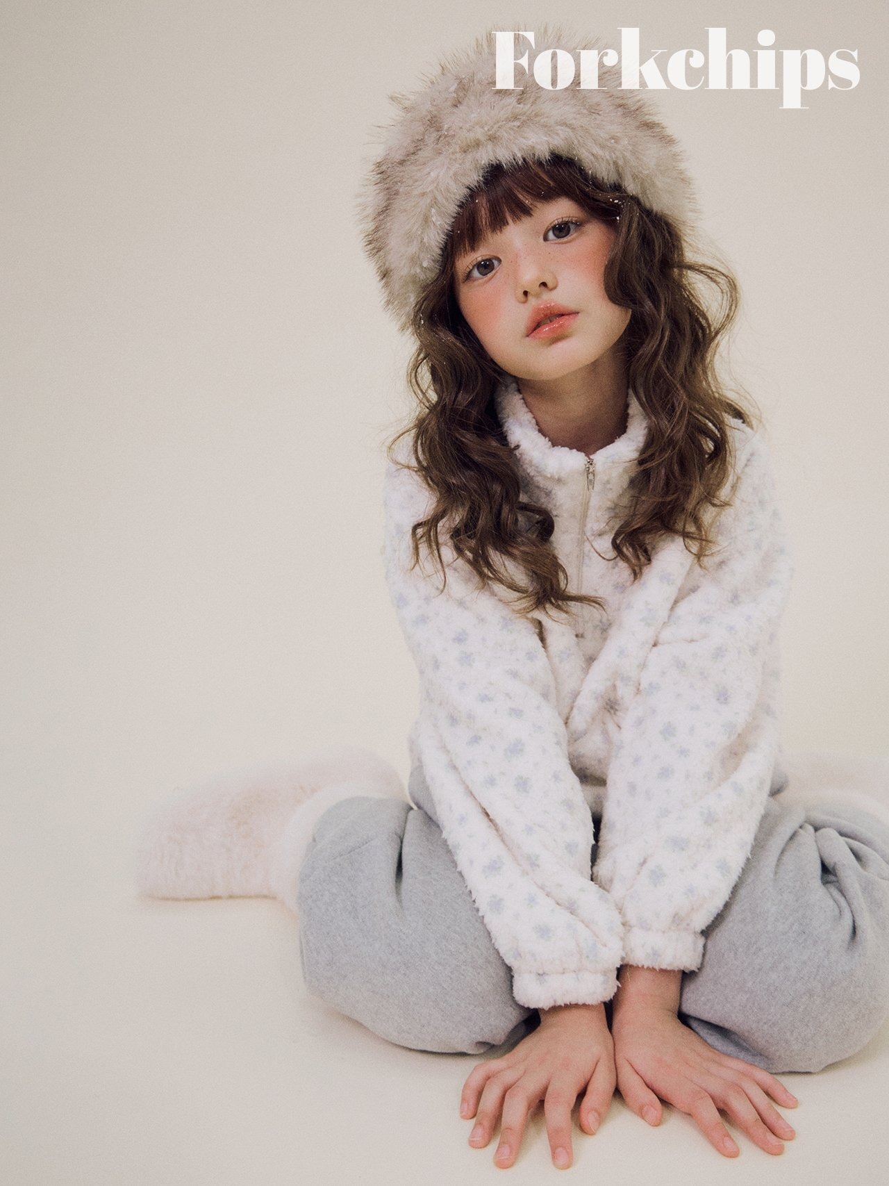 FORK CHIPS［取寄］daisy fleece mtm 26winter