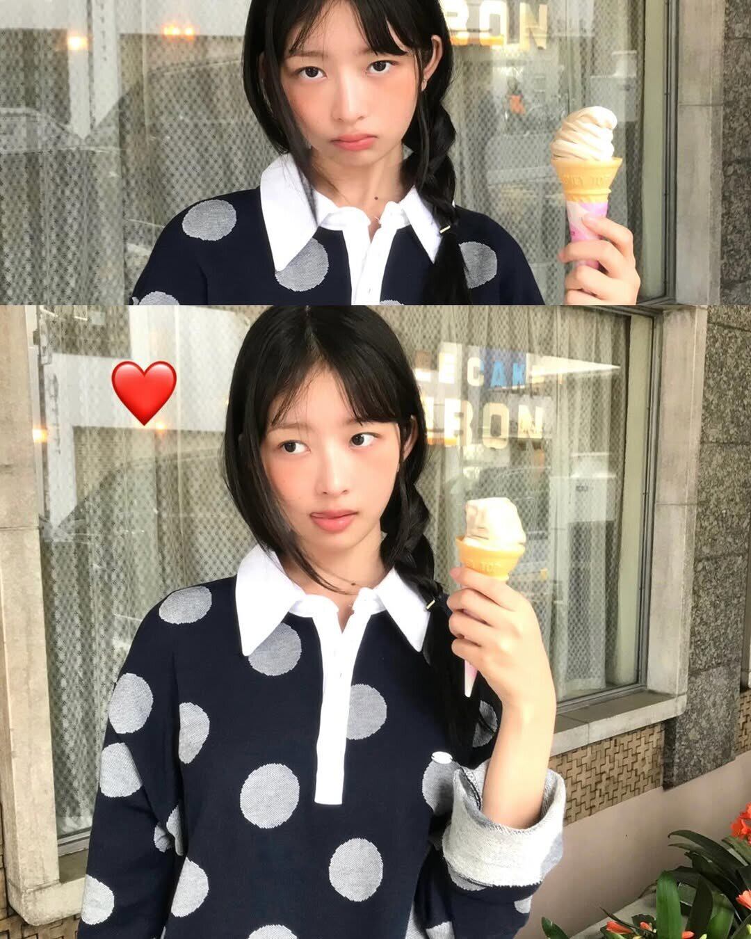 IVE レイ ☆IVE レイ 着用！！【SCULPTOR】Strawberry Hoodie Lemon | もごつ