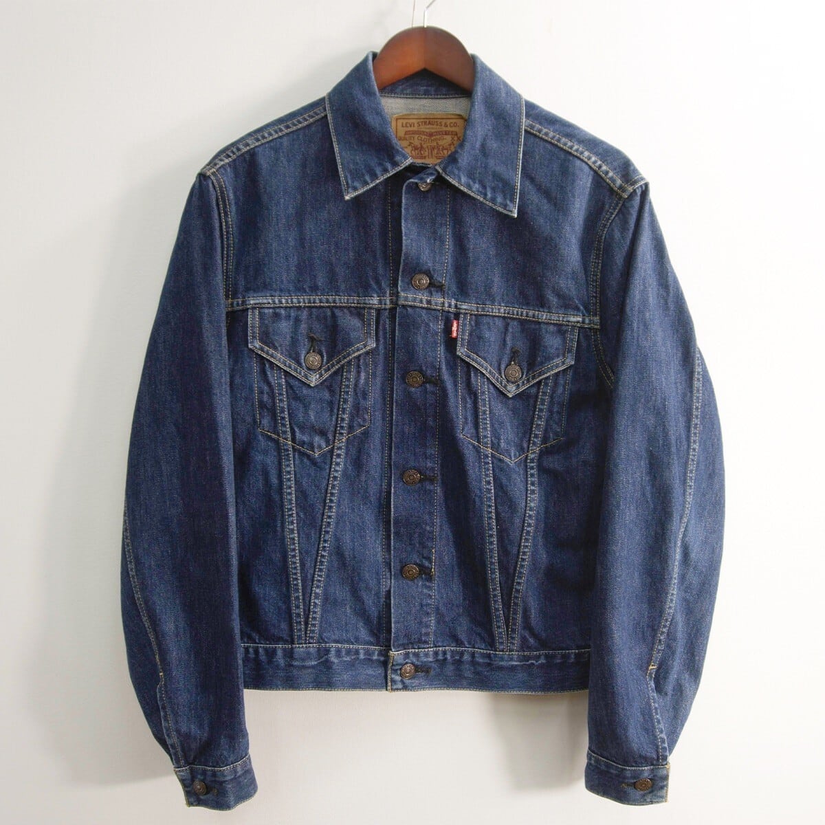 70s Made in France Patched Denim Jacket | PAY ID