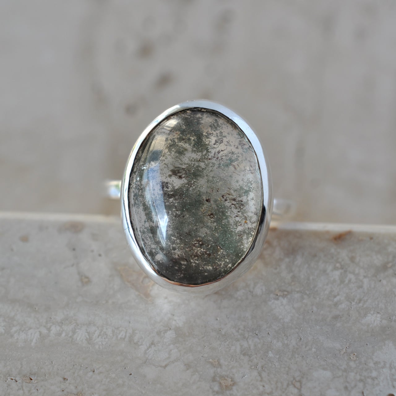Garden Quartz ガーデンクォーツ リング グリーン | ETORA JEWELRY Garden Quartz ガーデンクォーツ リング グリーン | ETORA JEWELRY