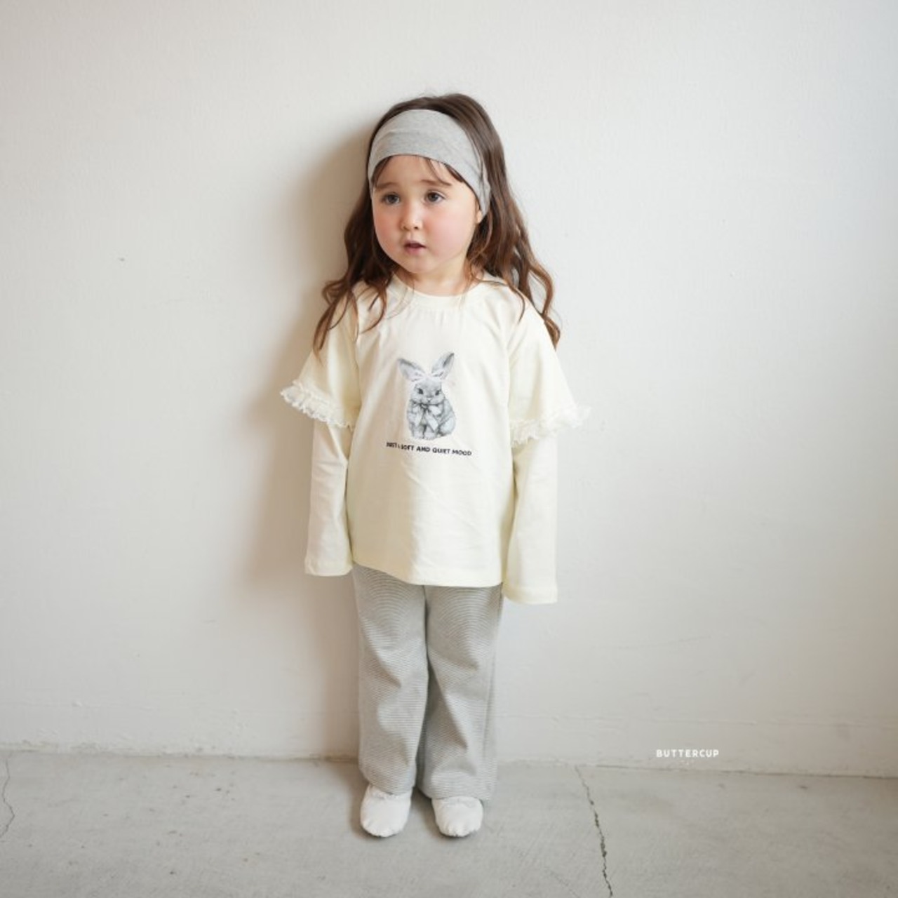 [BUTTERCUP] Rabbit Layer Tee / [버터컵] 래빗레이어티