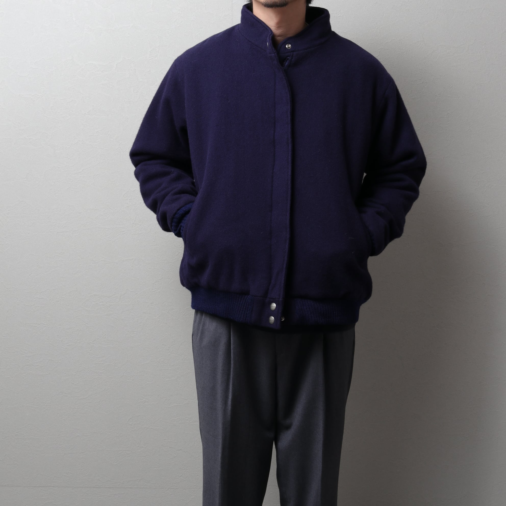 オールドネイビー 00s tough wool drizzler XL grey 00's OLD NAVY Wool Drizzler Jacket 