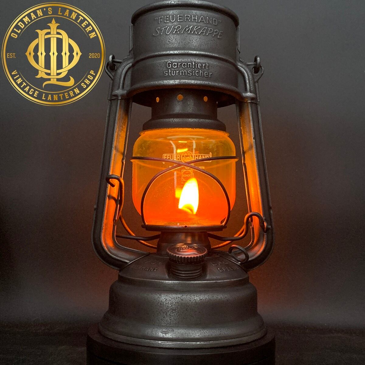 【NOS】未使用品　1979.7月製　Feuerhand 276 STK FEUERHAND 276 StK ヴィンテージ イエローアンバーハーフ