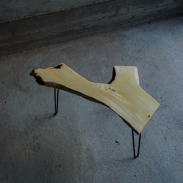 甘夏みかんの 一枚板 ローテーブル（高さ・カラー変更無料）