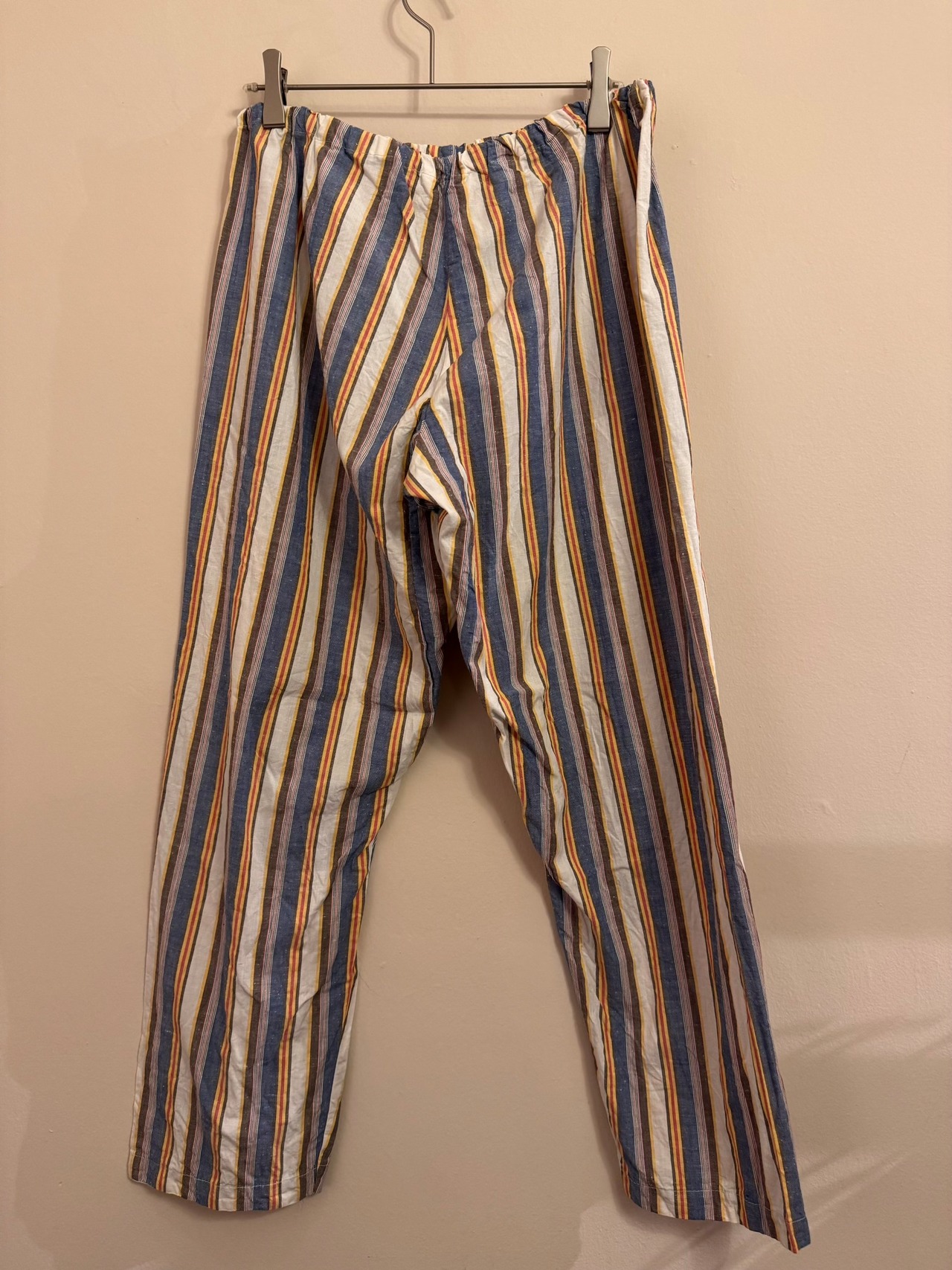 1970~80's DREIKLANG マルチカラーストライプレトロパンツ