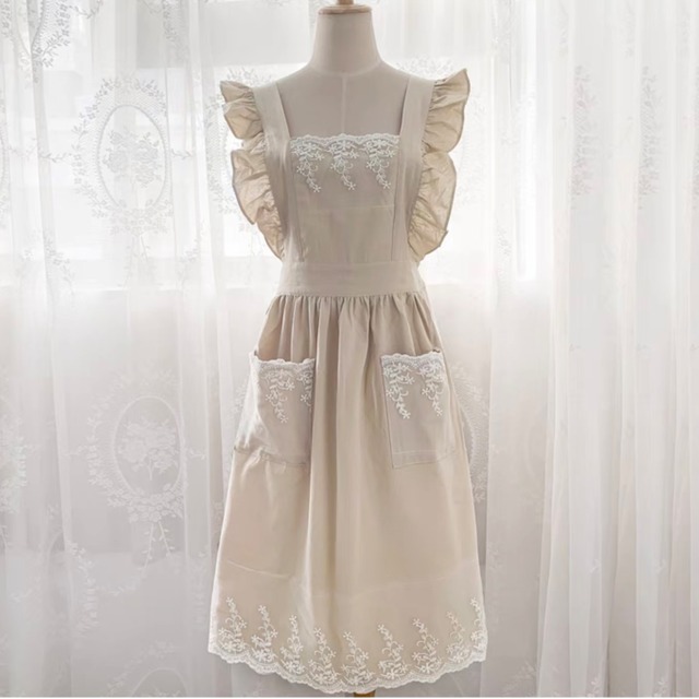 マイカラーエプロン♡