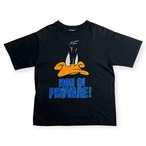 90s "LOONEY TUNES” Daffy Duck black t-shirts / "ルーニー・テューンズ” ダフィー・ダック ブラック Tシャツ