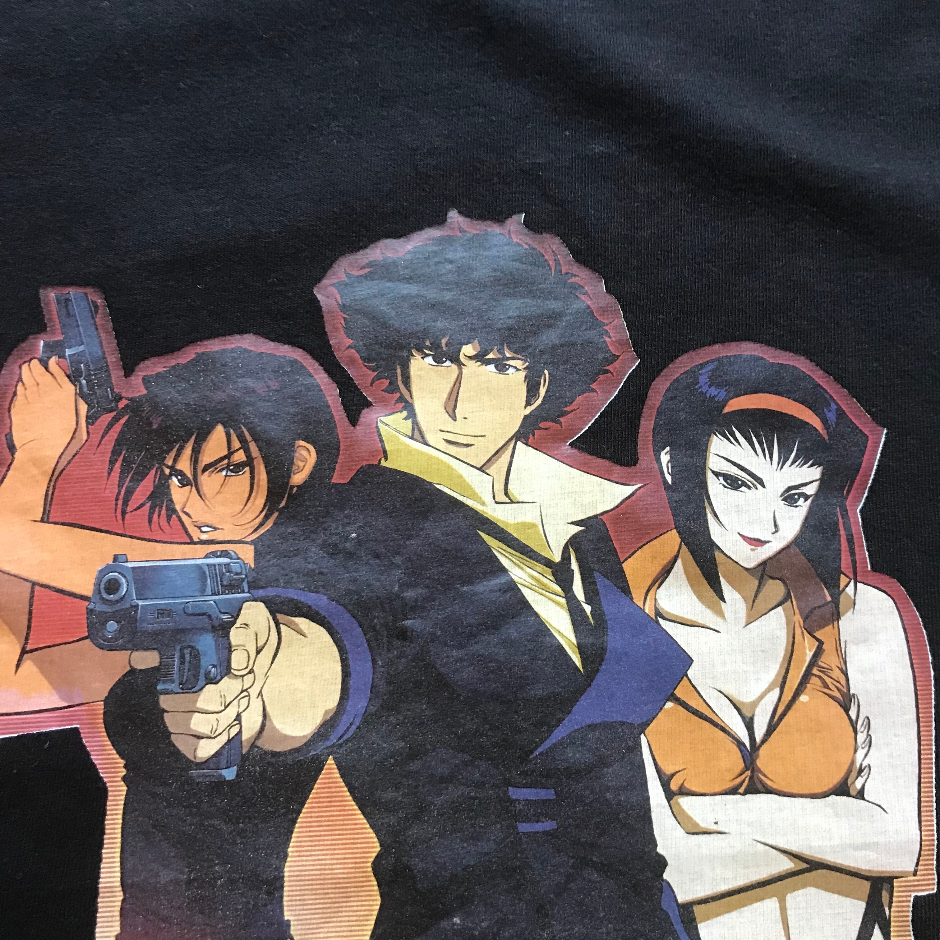 90s 00s cowboy bebop t-shirt