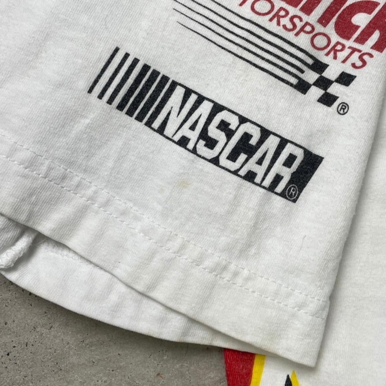 DUPONT デュポン NASCAR ナスカー 企業ロゴ レーシングプリントTシャツ 