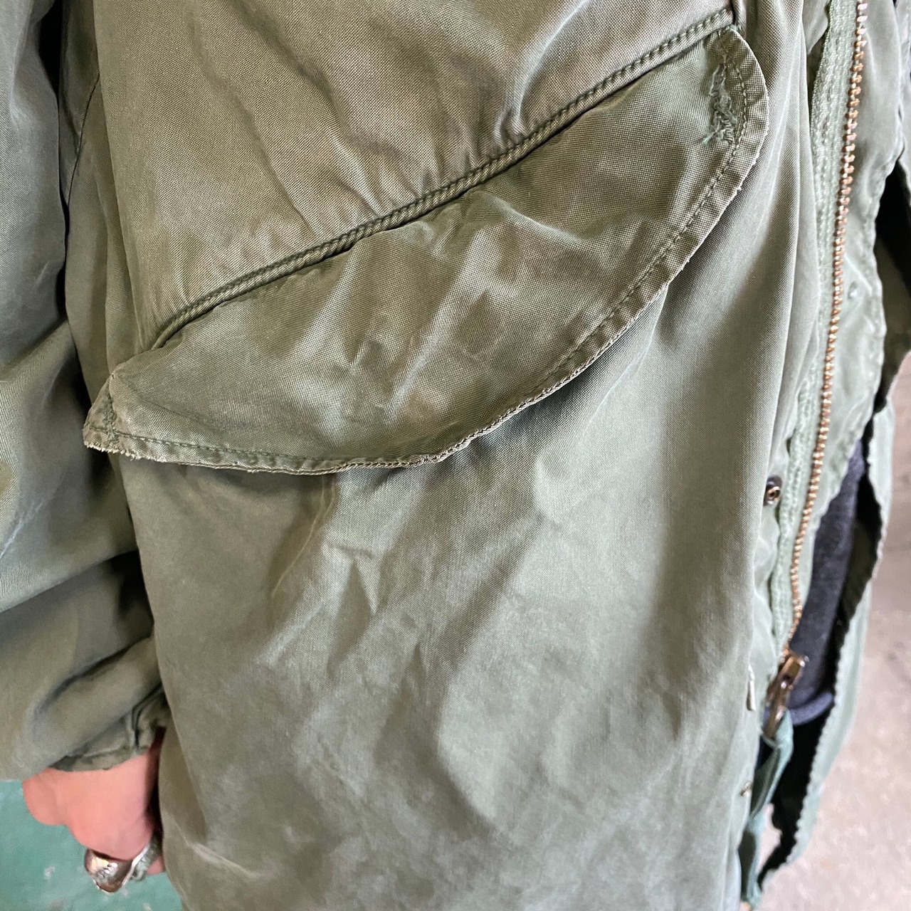 72年納品 70年代 ビンテージ U.S.ARMY 米軍実品 M-65 ミリタリー 