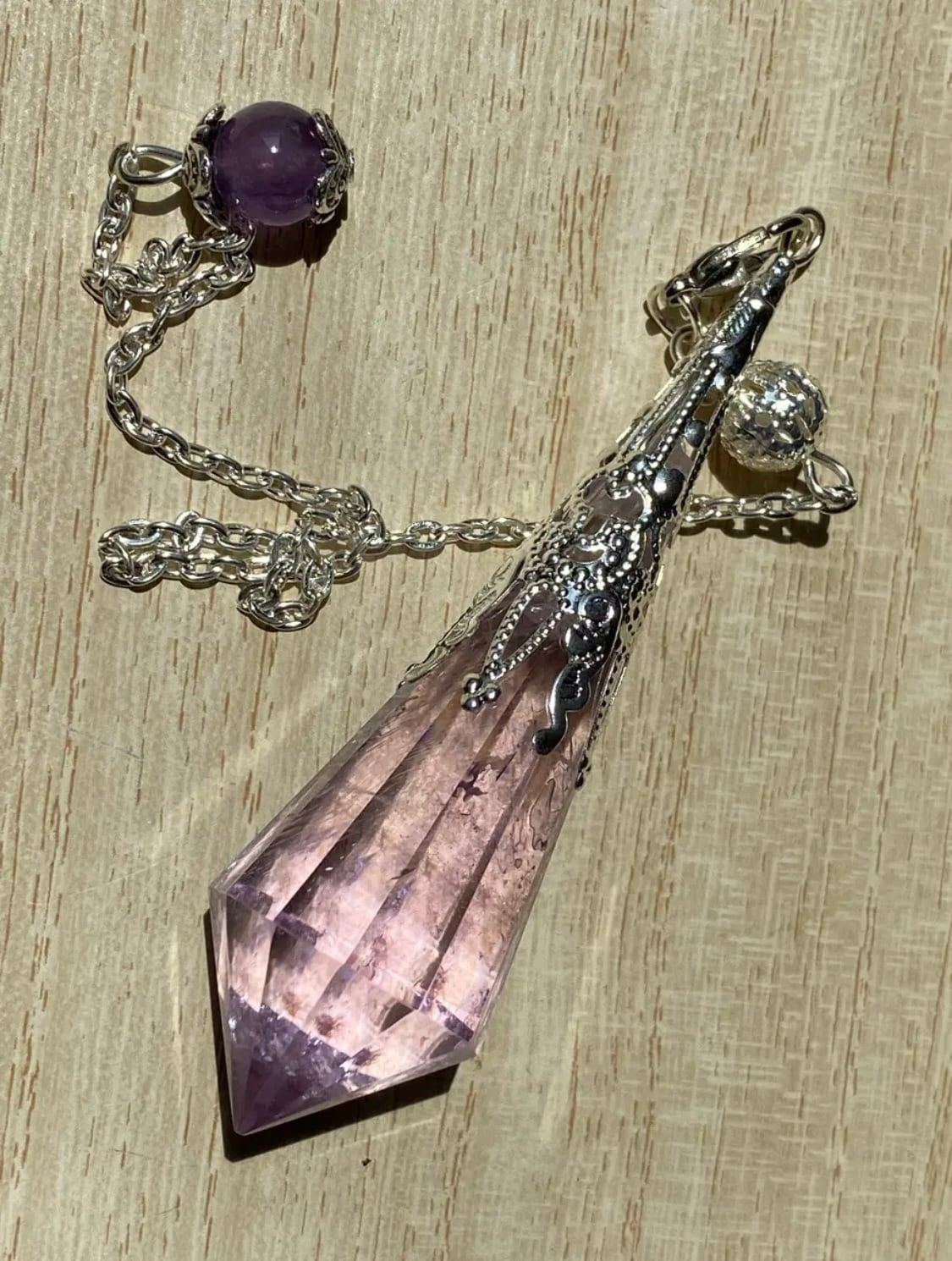 極美品♡ラベンダーアメジストドーム