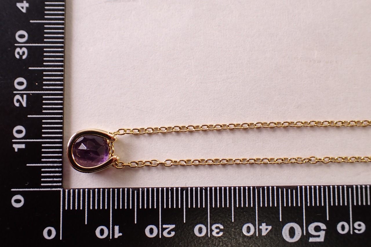 フローライトネックレス　2.68ct [D12‐203]