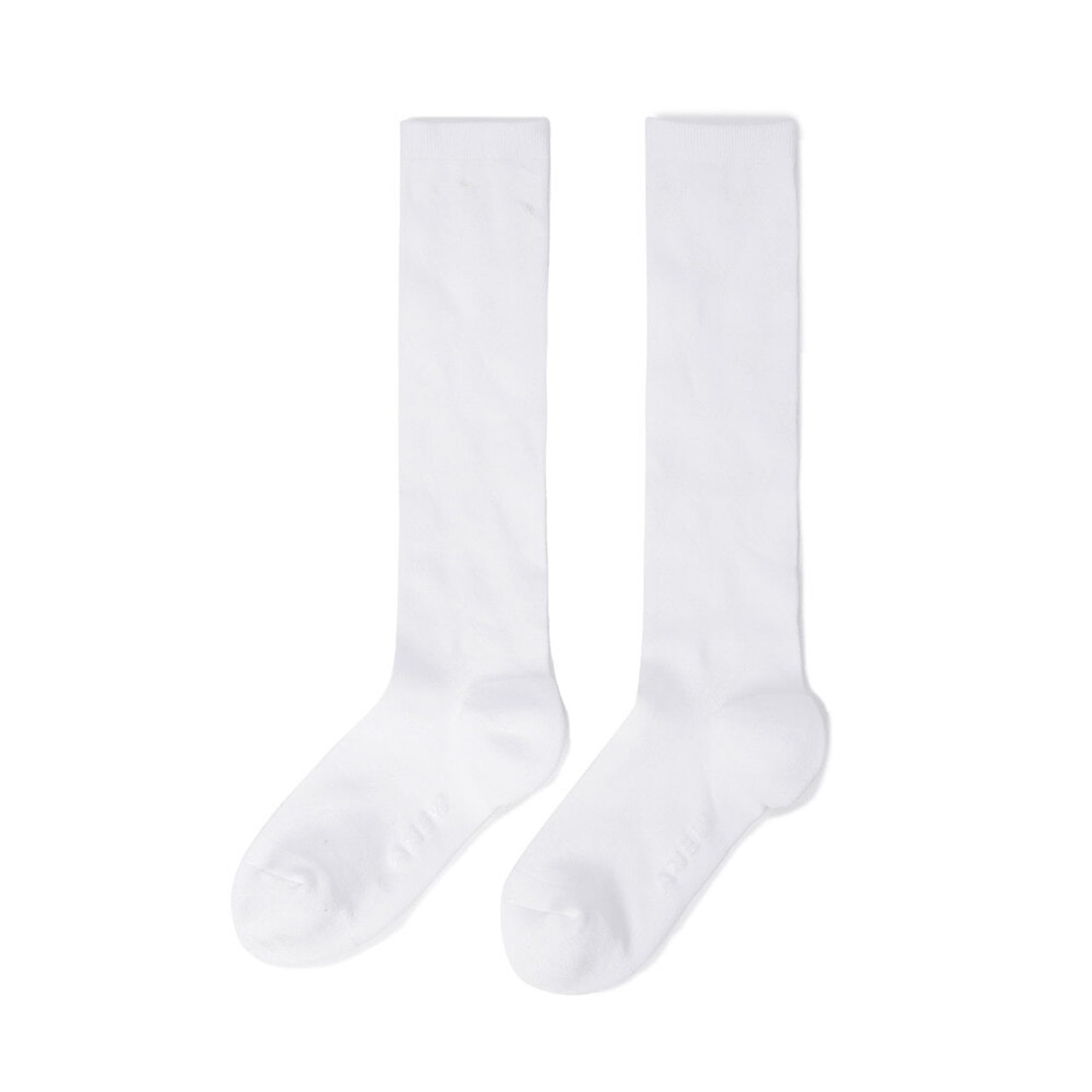 (W) MESH LOGO KNEE SOCKS [サイズ: F (AGDUWSC07WHF)] [カラー: WHITE]