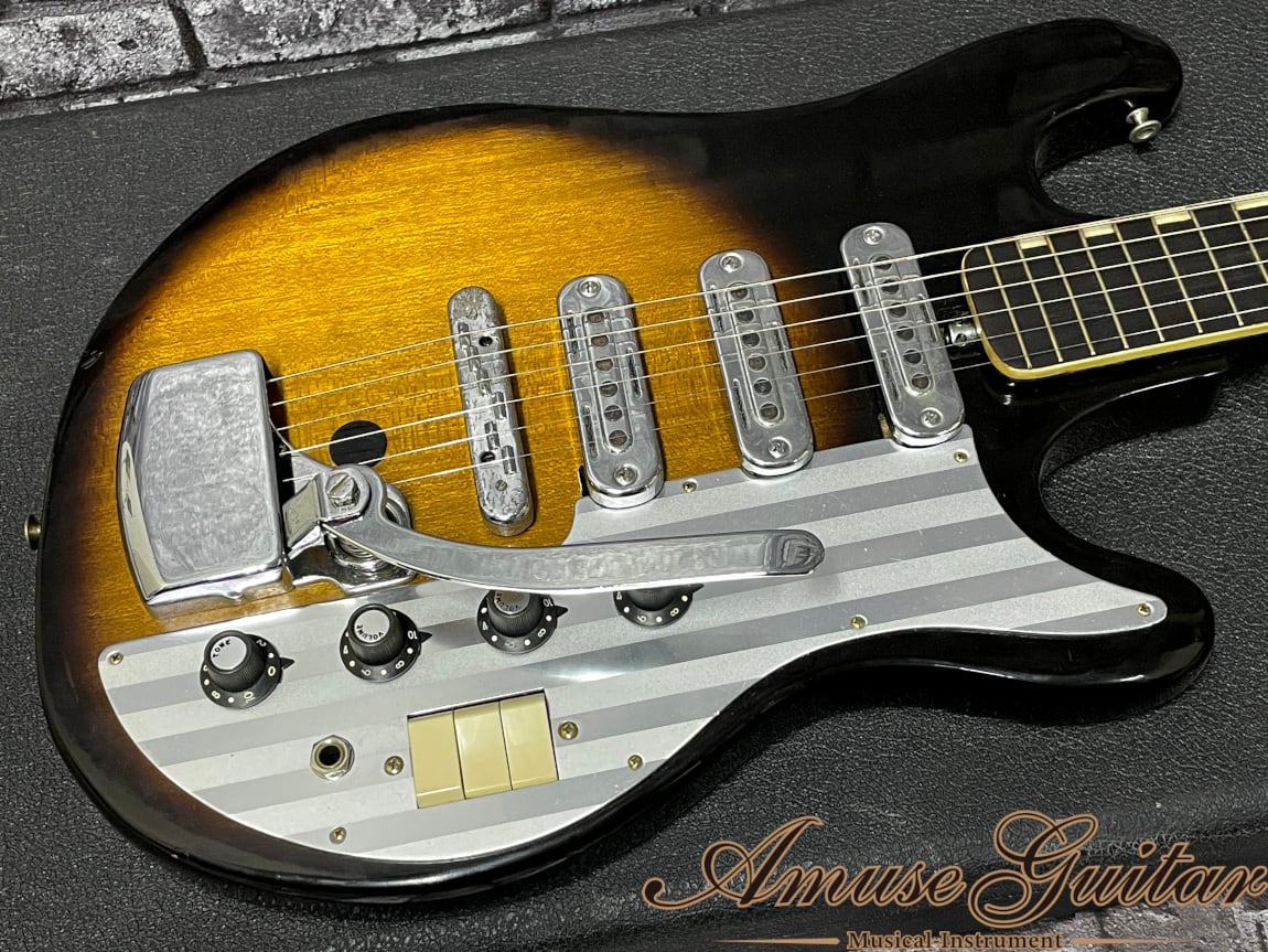 Teisco WG-3L 1966製【2 TONE SUNBURST】~Stripe Pickguard~ 3.62kg  