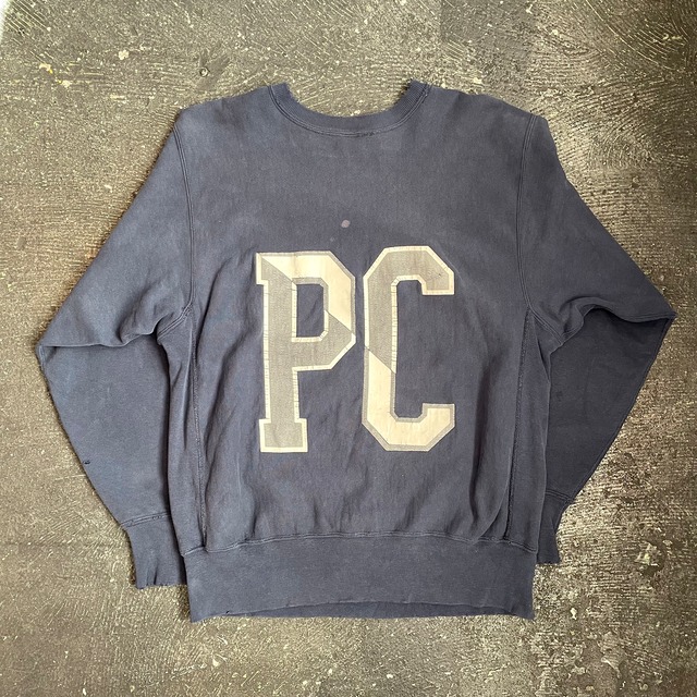 90's CHAMPION REVERSE WEAVE Back Print "PC" MADE IN U.S.A.