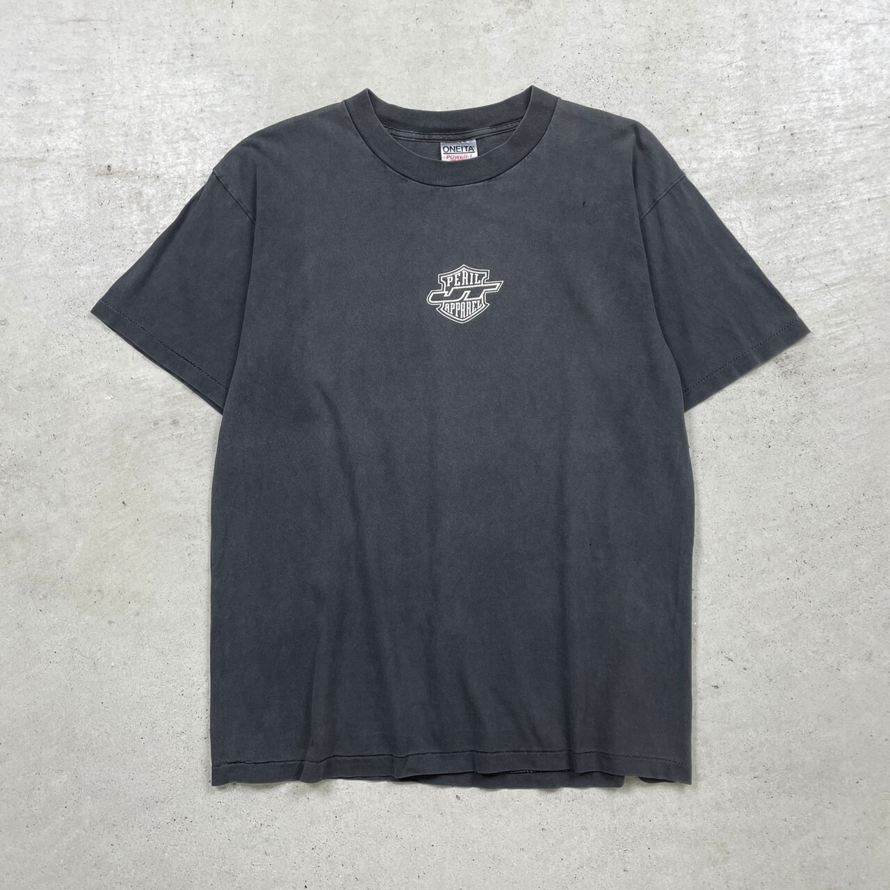 90年代 USA製 PERIL APPAREL プリントTシャツ メンズL 古着 90s 