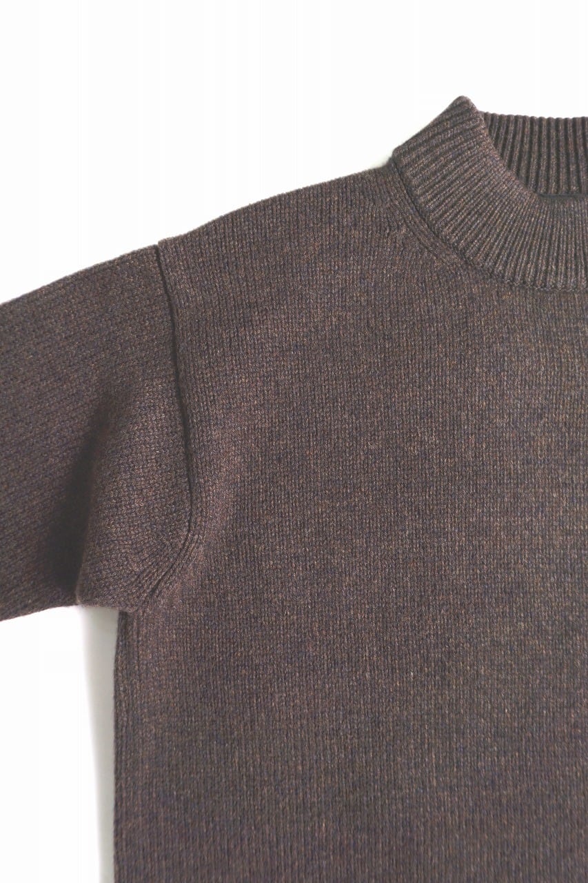 Hand Framed Super Merino Mock P/O