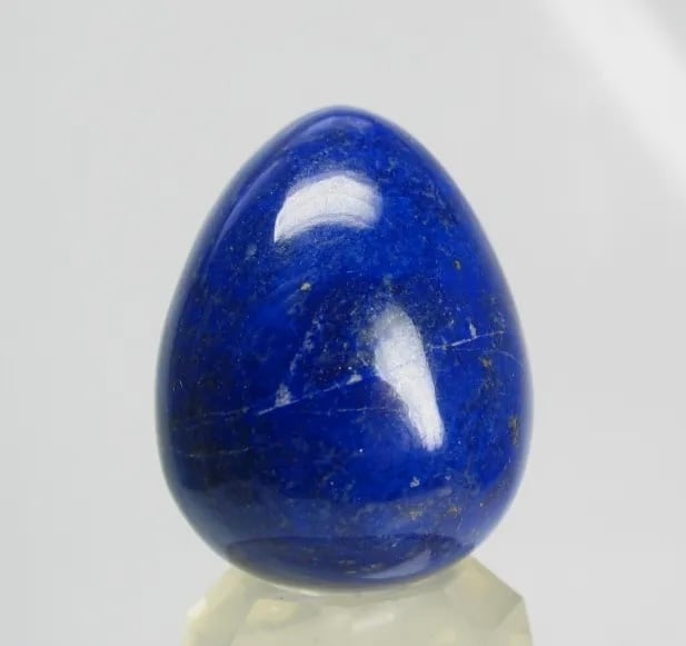 極上の天然ラピスラズリ エッグ 特選品☆F566 | 水晶・天然石