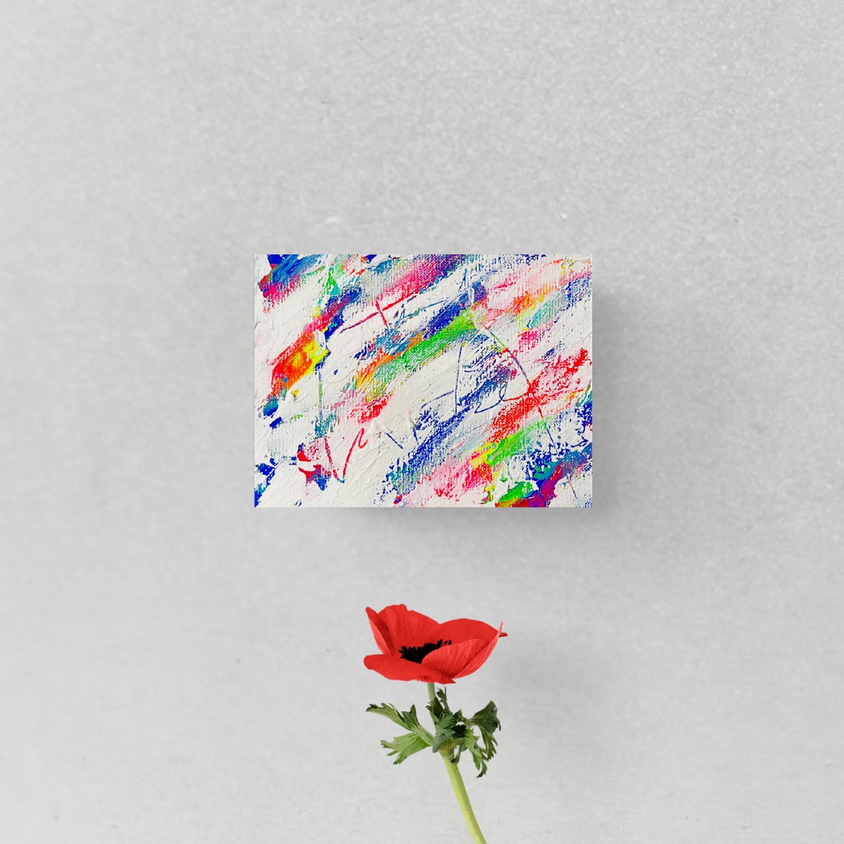 【1点限定】■「Your Story (原画) #YS38」縦14cm × 横18 cm (F0号)【送料込】